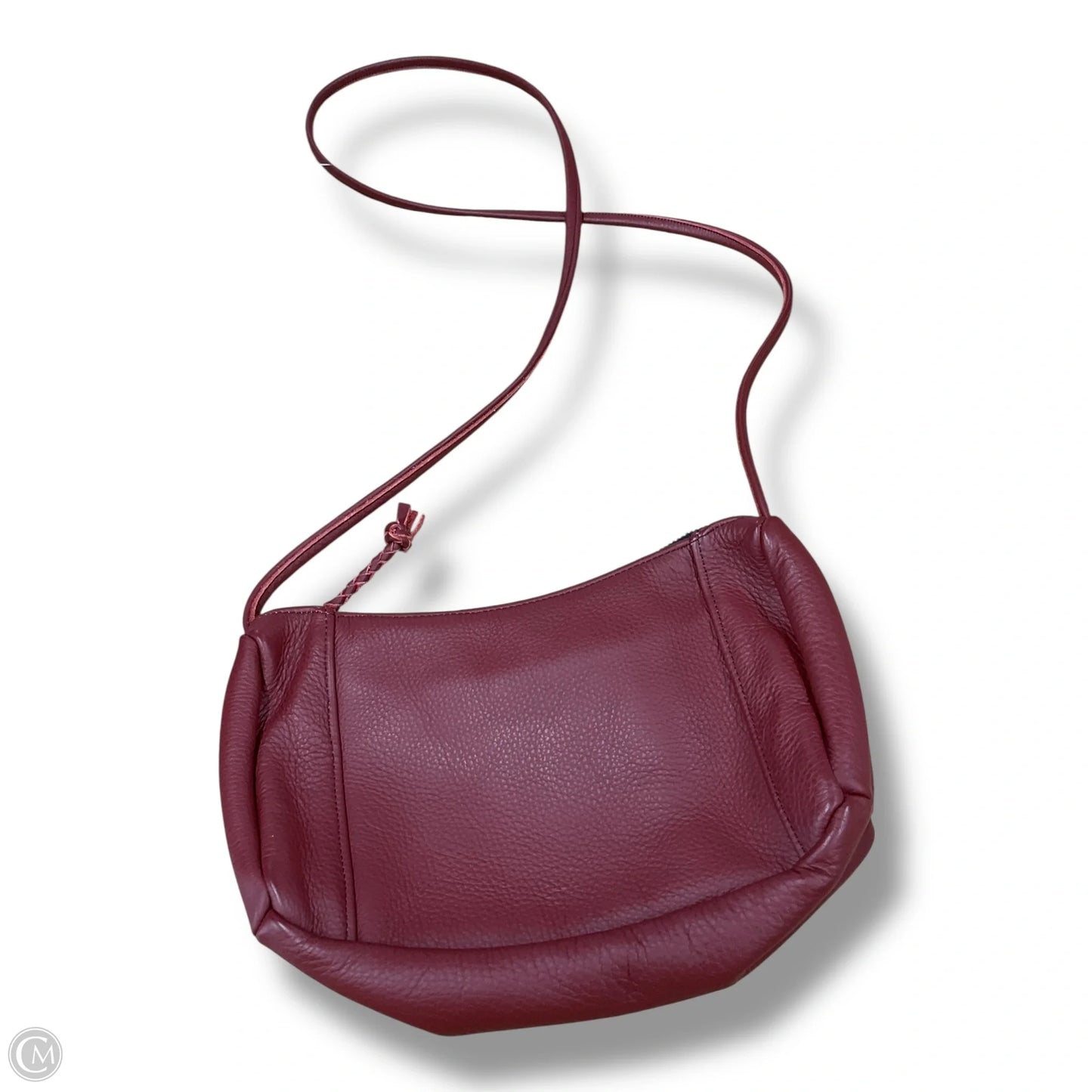 Crossbody Leather By Clothes Mentor, Size: Small