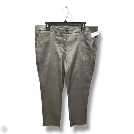 Pants Dress By Worthington In Silver, Size: 16