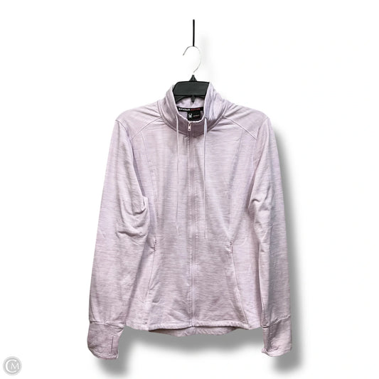 Athletic Jacket By Spyder In Purple, Size: Xl