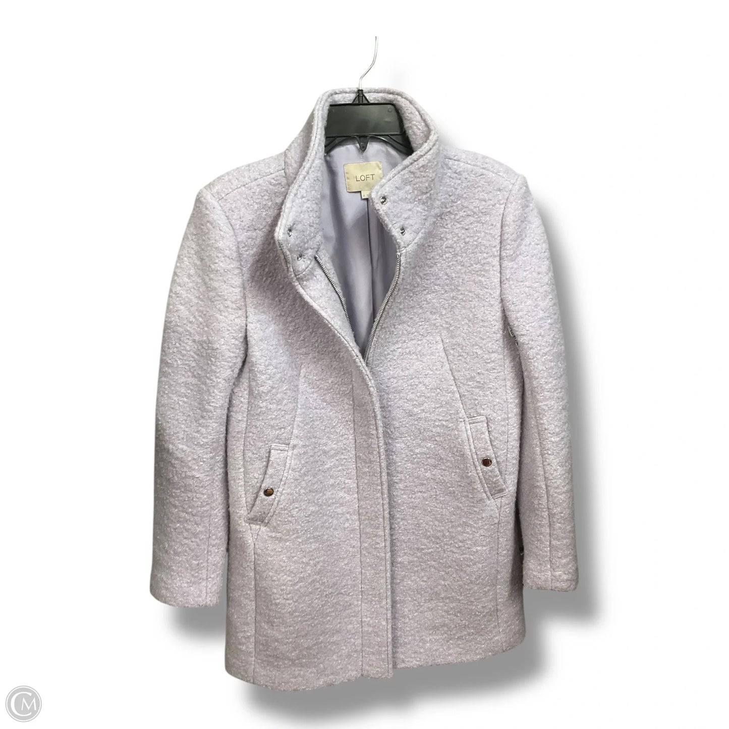 Coat Other By Loft In Purple, Size: Xs