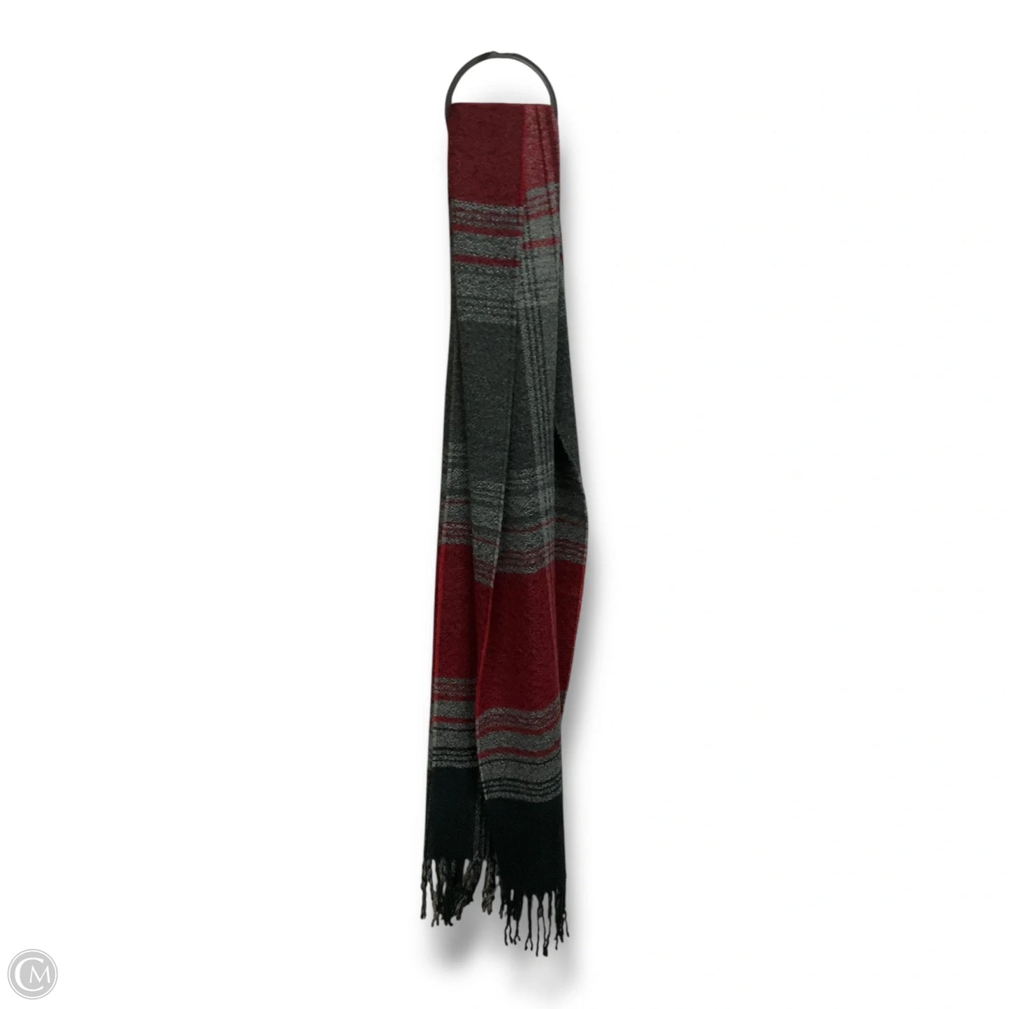 Scarf Winter By Cme In Plaid Pattern