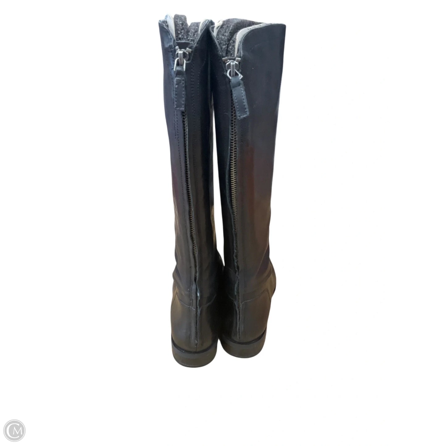 Boots Knee Flats By Nine West In Black, Size: 9