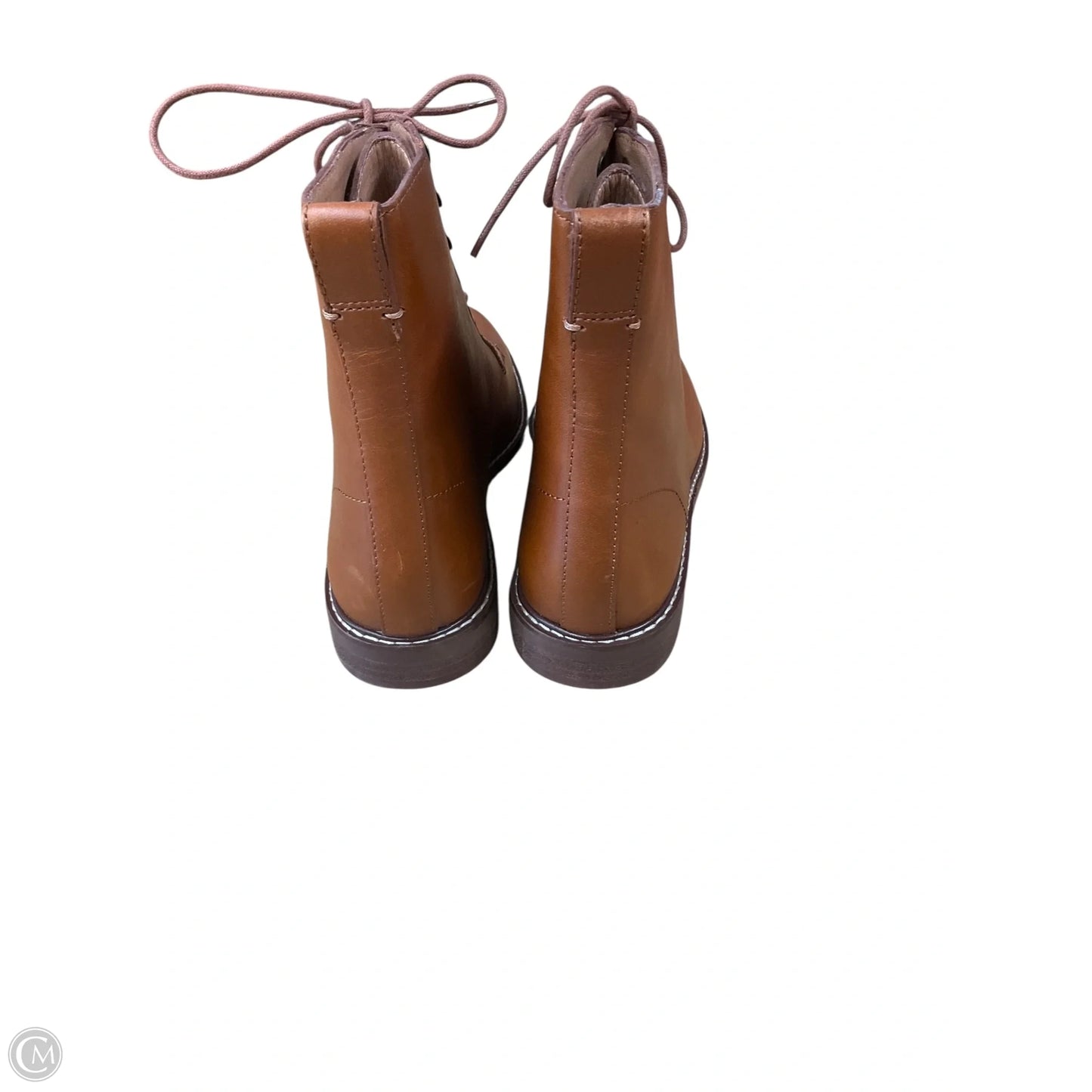 Boots Ankle Flats By Madewell In Brown, Size: 7