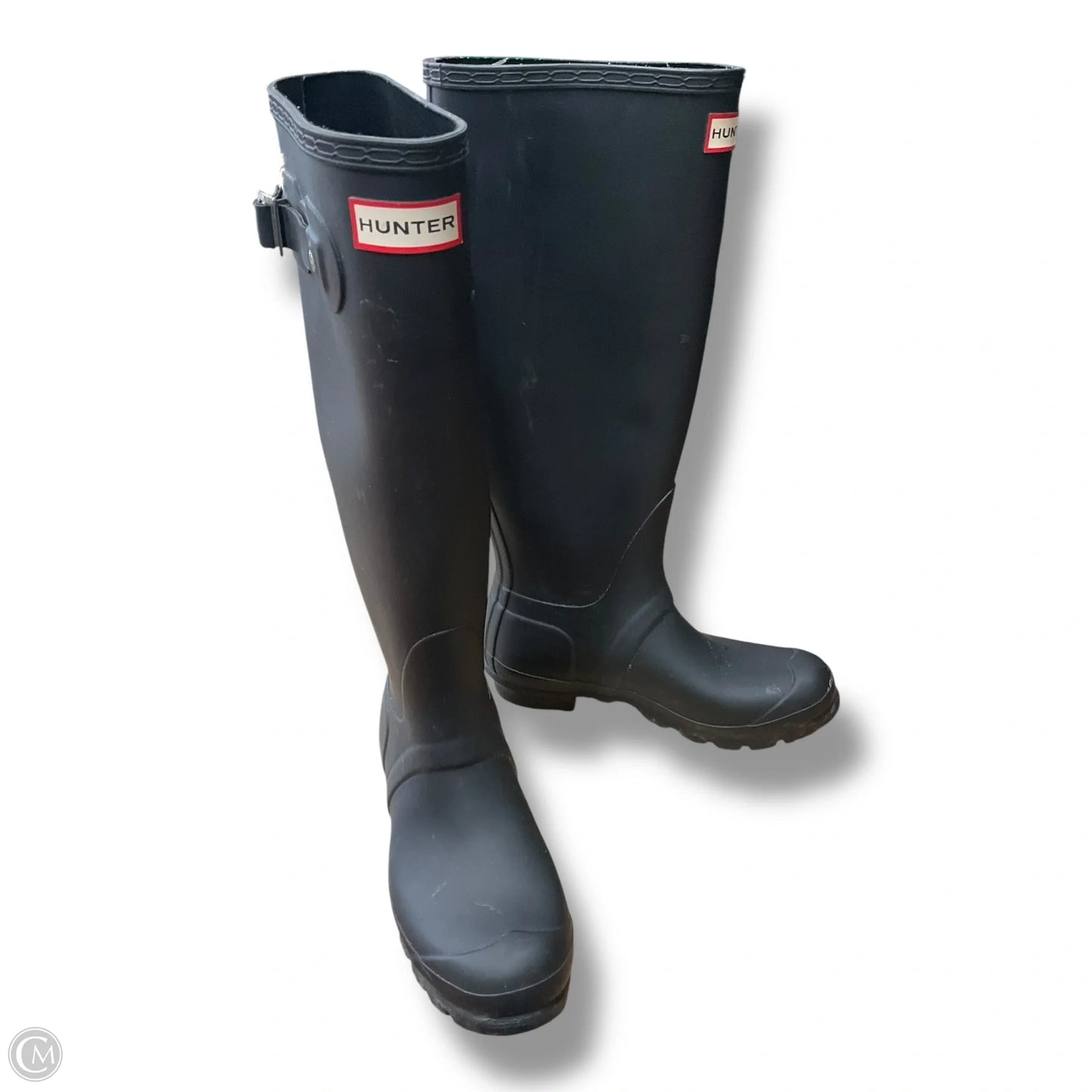 Boots Rain By Hunter In Black, Size: 6