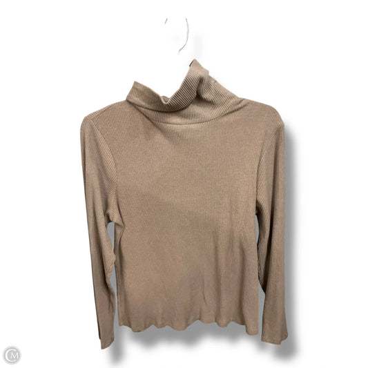 Top Long Sleeve By Old Navy In Tan, Size: Xl