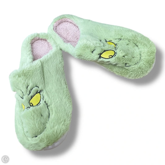 Slippers By Cme In Green