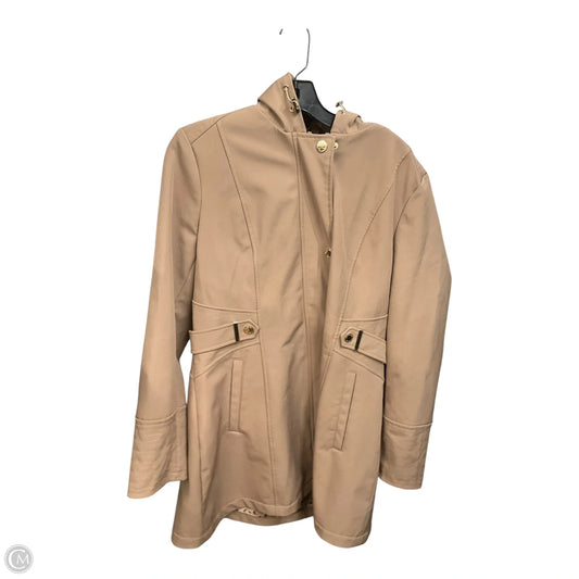 Coat Trench Coat By Via Spiga In Tan, Size: Xl