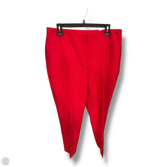 Pants Dress By Chicos In Red, Size: 10