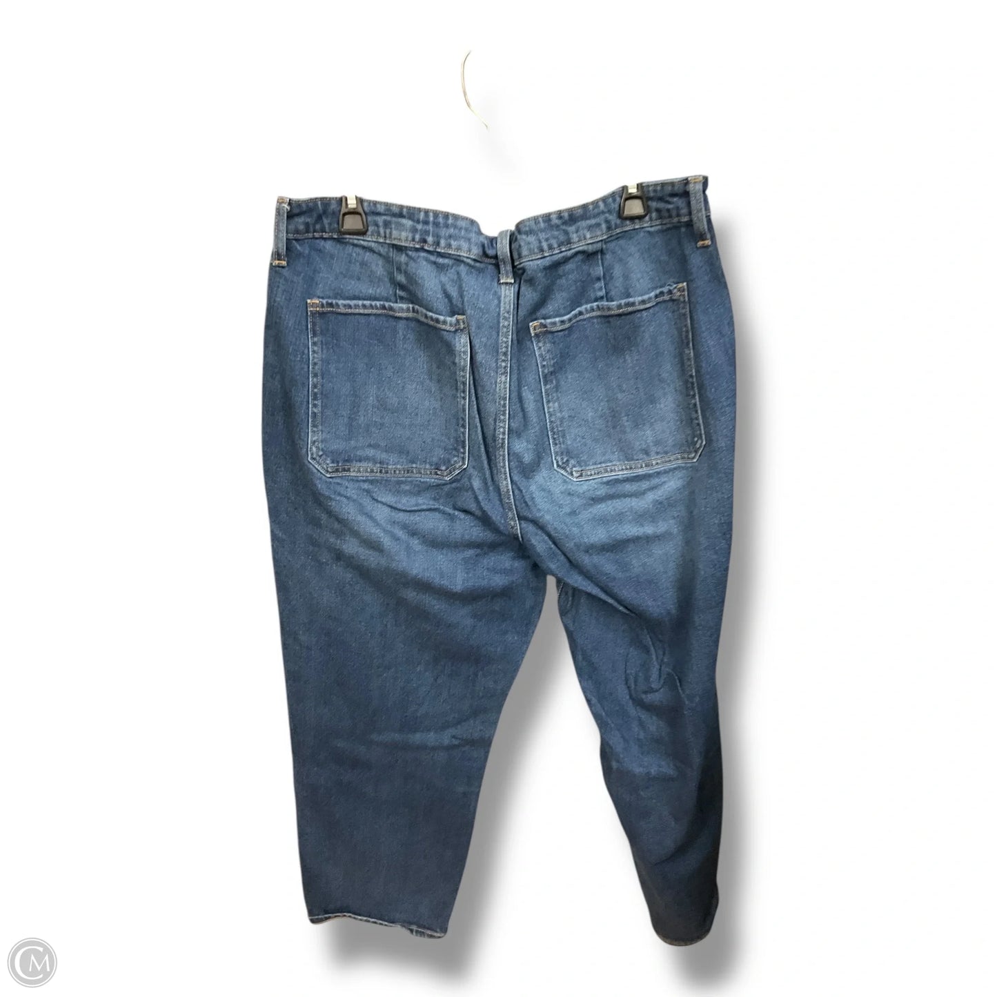 Jeans Straight By Old Navy In Blue Denim, Size: 18