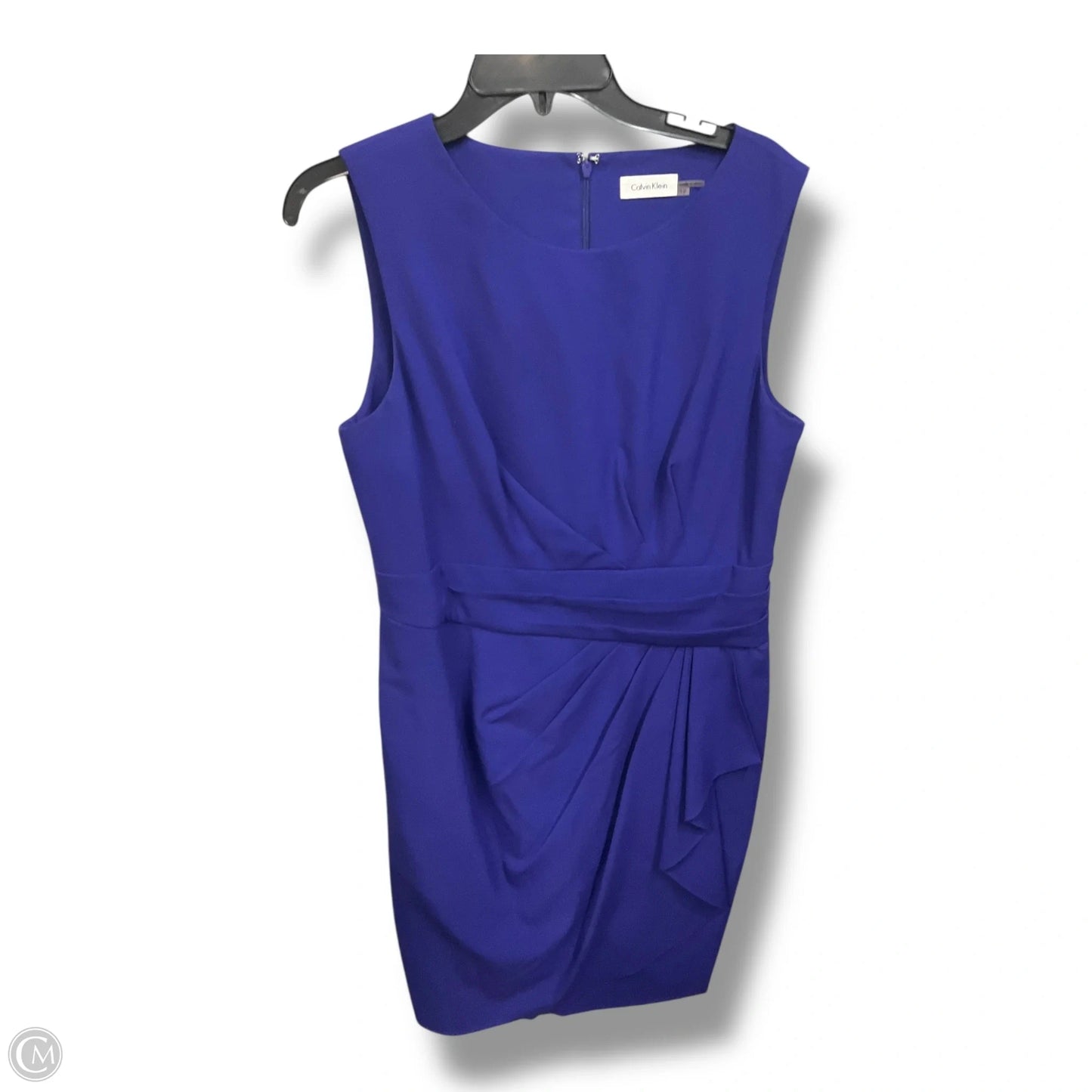 Dress Work By Calvin Klein In Purple, Size: 12