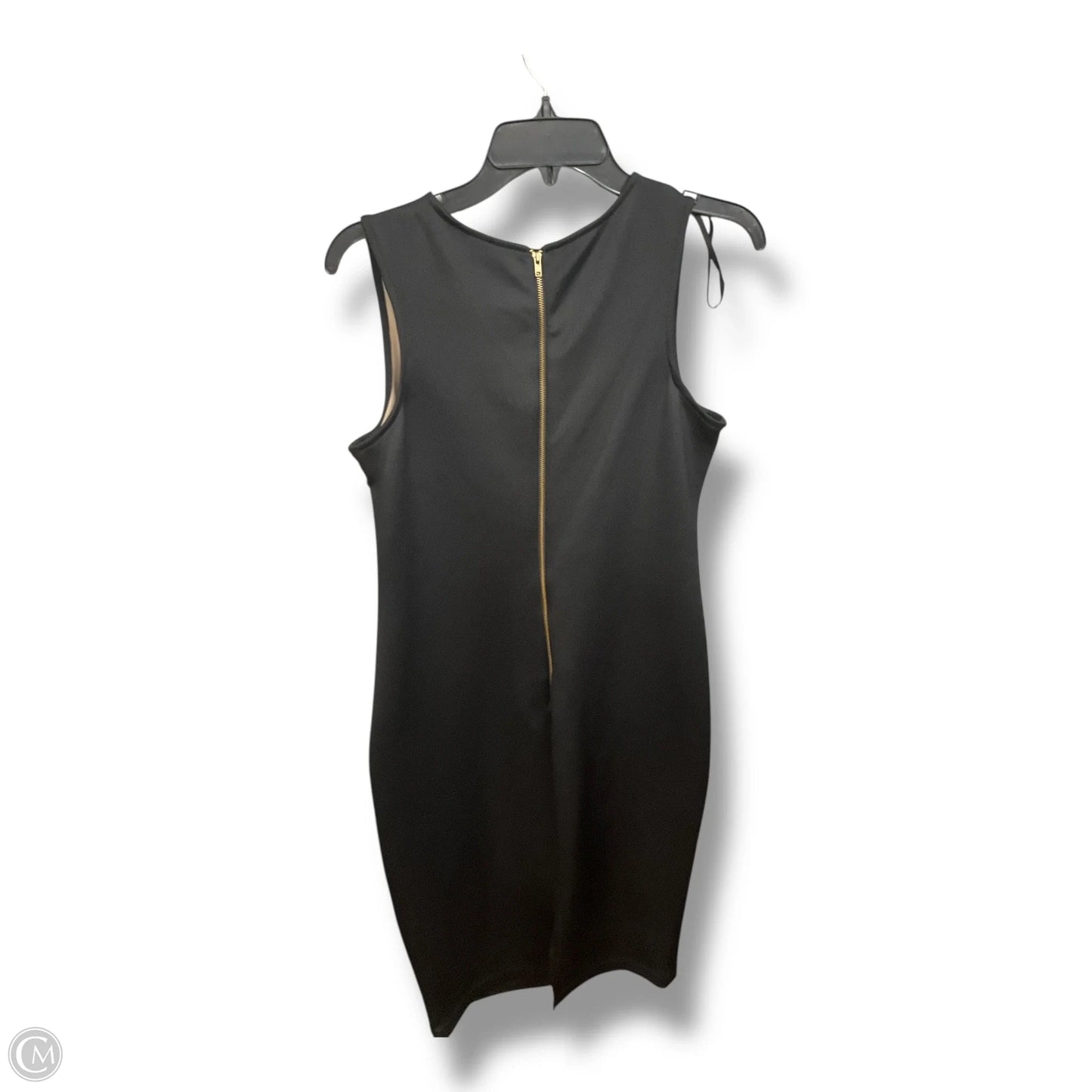 Dress Work By Olivia Matthews In Black & Tan, Size: 10