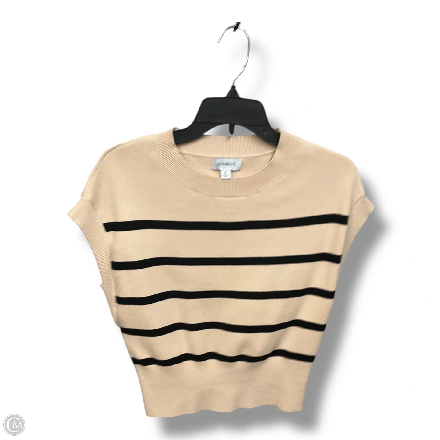 Vest Sweater By Evereve In Striped Pattern, Size: Xs