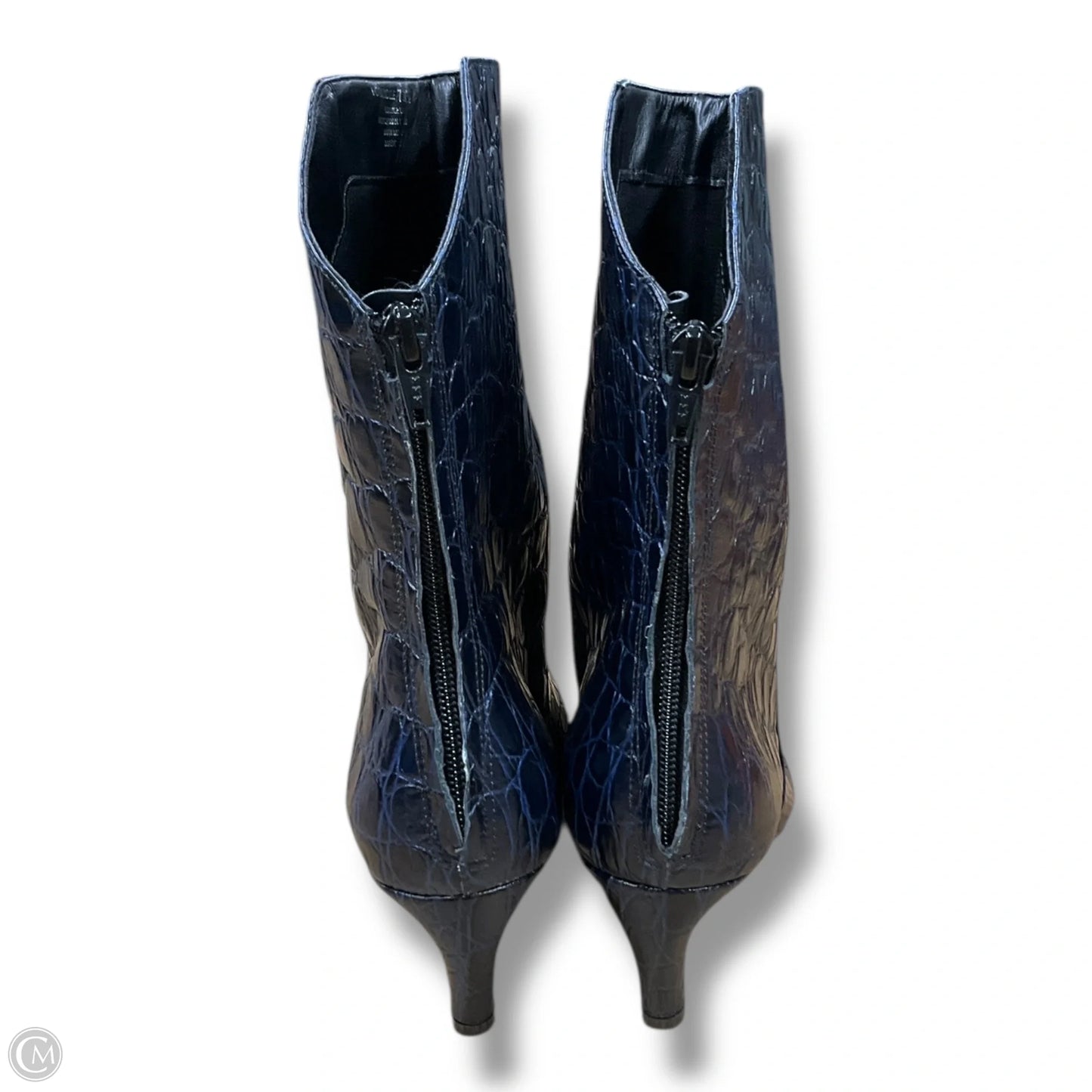 Boots Mid-calf Heels By Vince Camuto In Blue, Size: 7