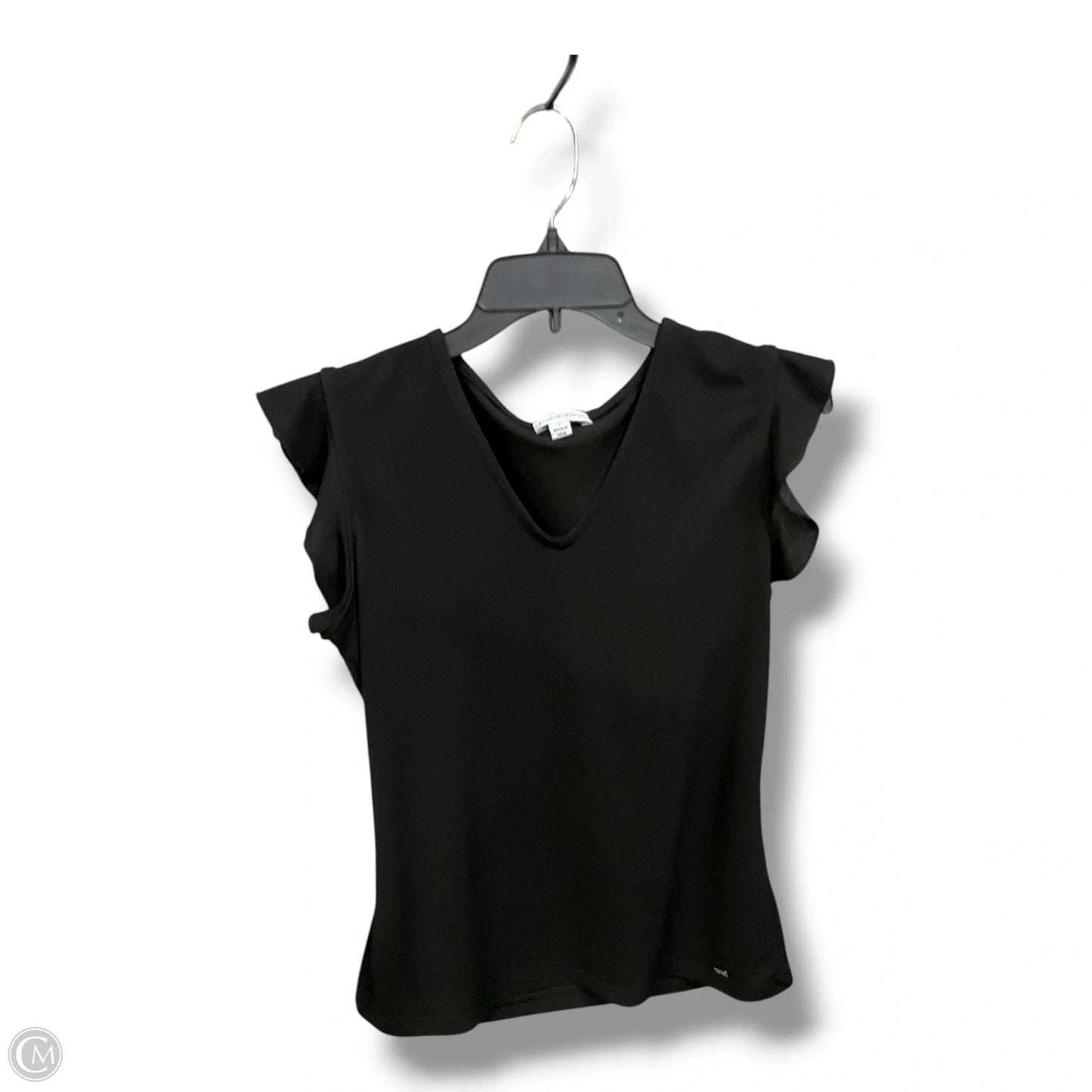 Top Sleeveless By Calvin Klein In Black, Size: S