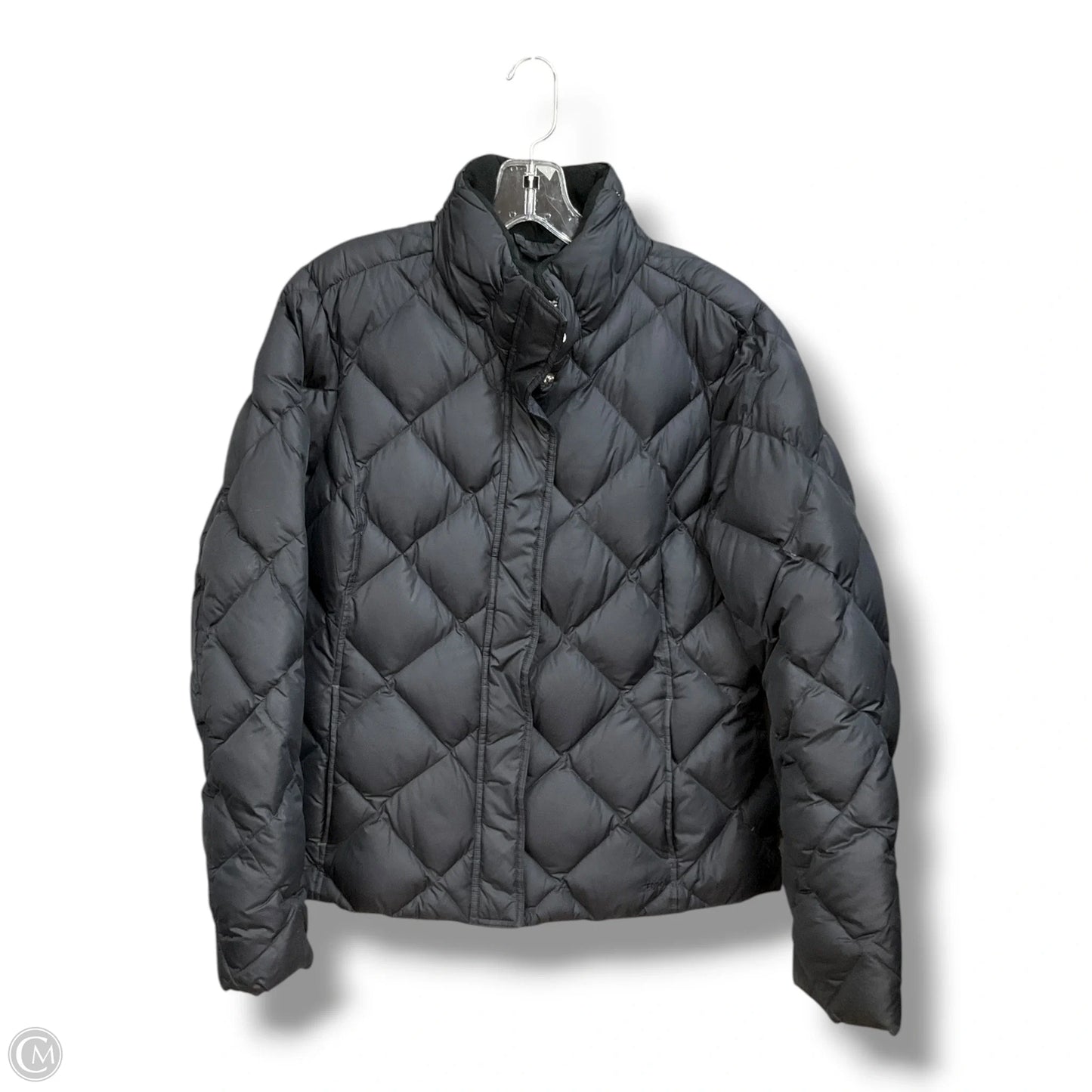 Jacket Puffer & Quilted By Eddie Bauer In Black, Size: Xl