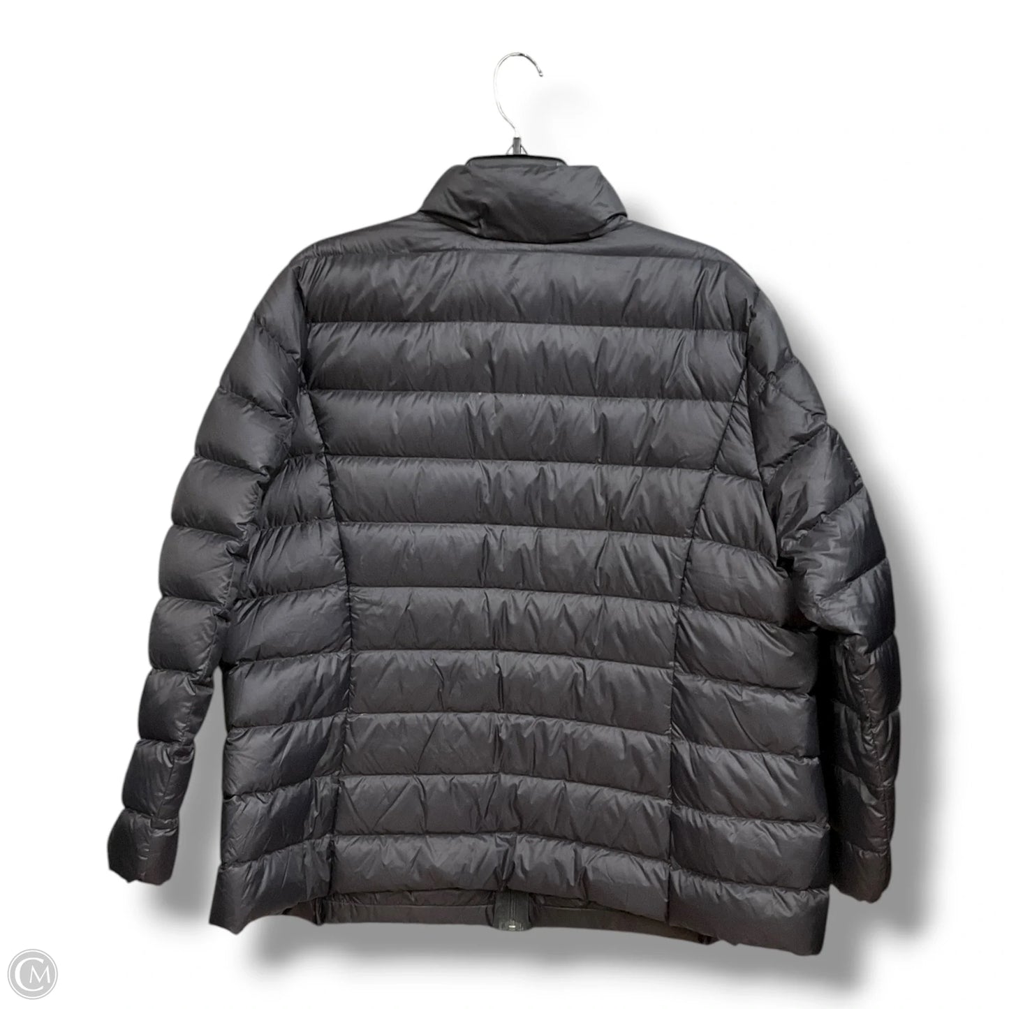 Jacket Puffer & Quilted By Eddie Bauer In Black, Size: 2x