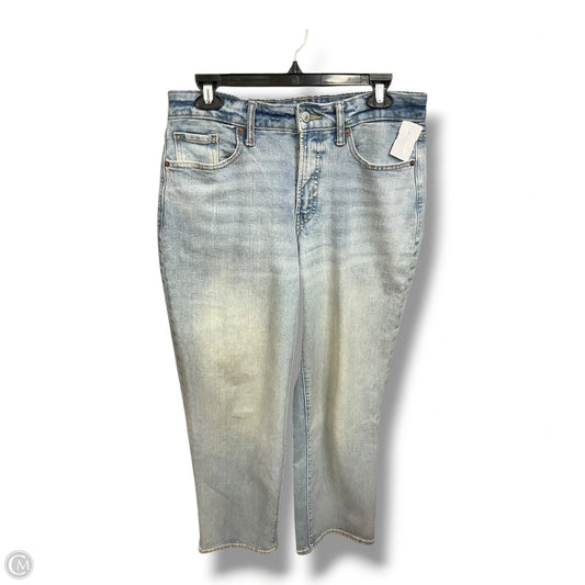 Jeans Straight By Old Navy In Blue Denim, Size: 10