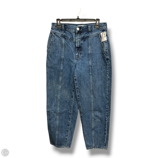 Jeans Wide Leg By Madewell In Blue Denim, Size: 4