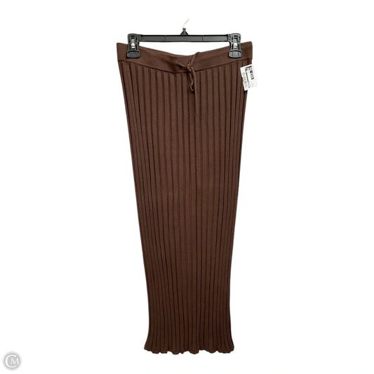 Skirt Midi By Industry In Brown, Size: 8