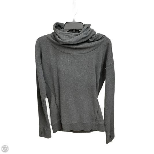 Sweatshirt Collar By Lululemon In Grey, Size: S
