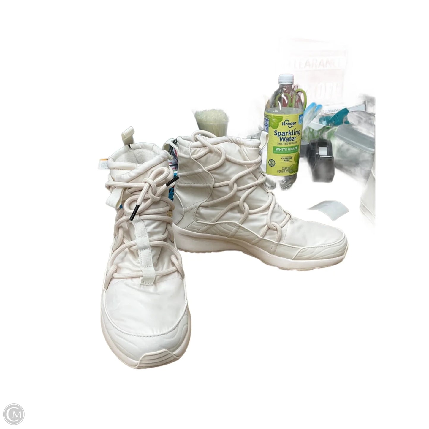 Boots Snow By Nike In Cream, Size: 10