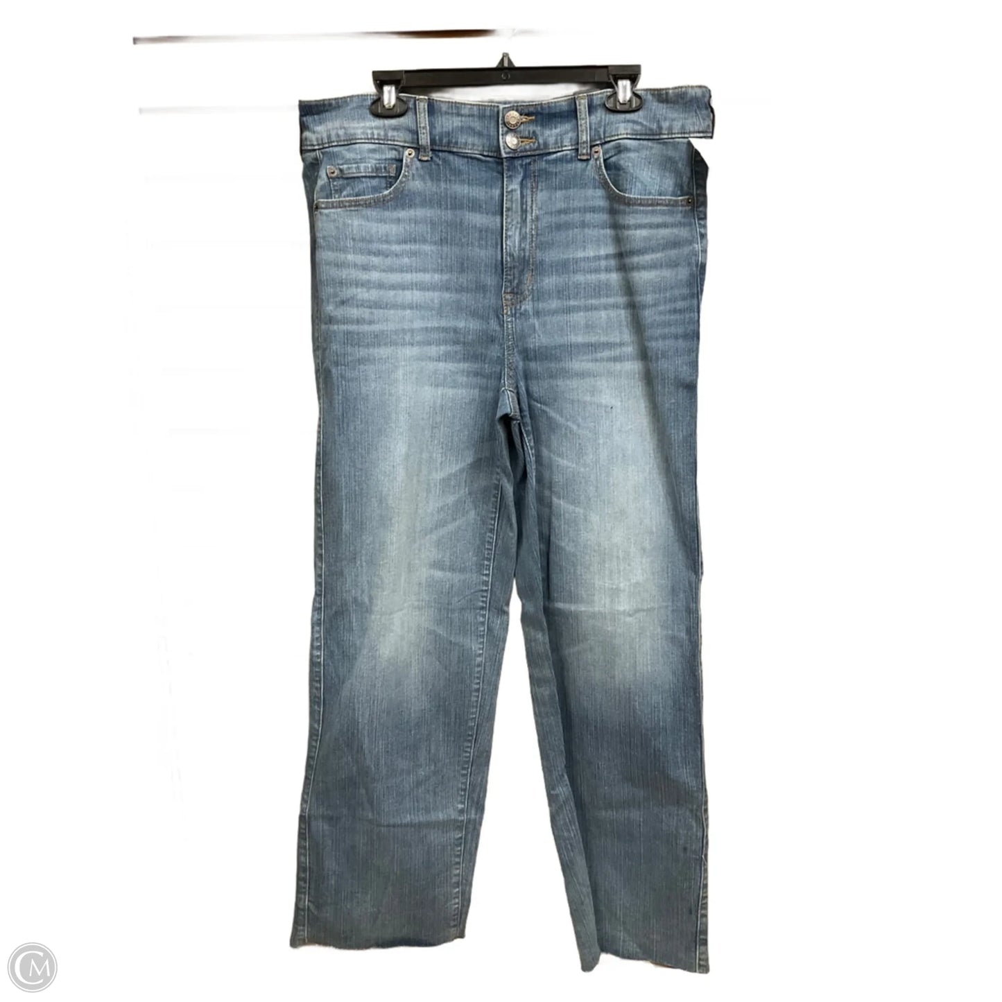 Jeans Wide Leg By Torrid In Blue Denim, Size: 16