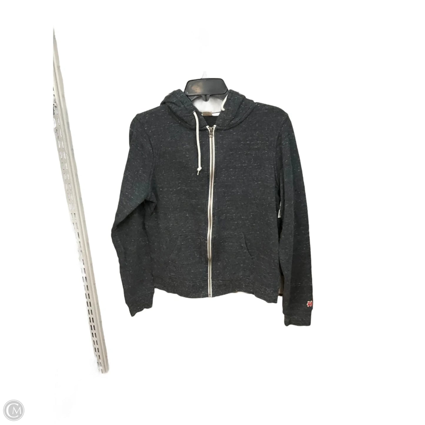 Sweatshirt Hoodie By Homage In Grey, Size: M