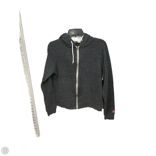 Sweatshirt Hoodie By Homage In Grey, Size: M