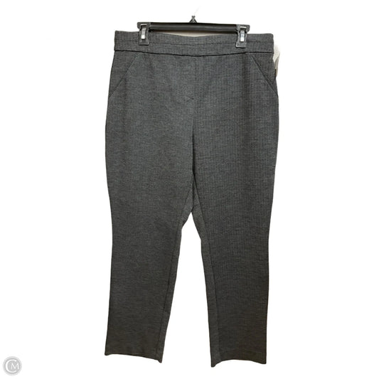 Pants Dress By Christopher And Banks In Black & Grey, Size: 12