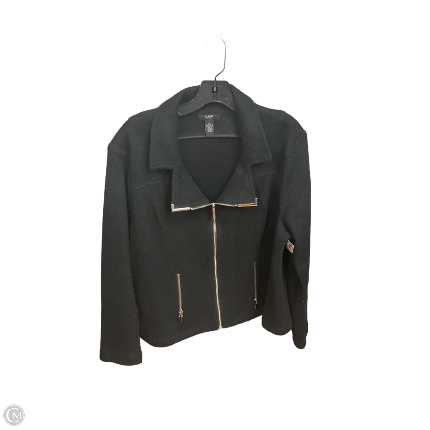 Jacket Other By Alfani In Black, Size: 2x