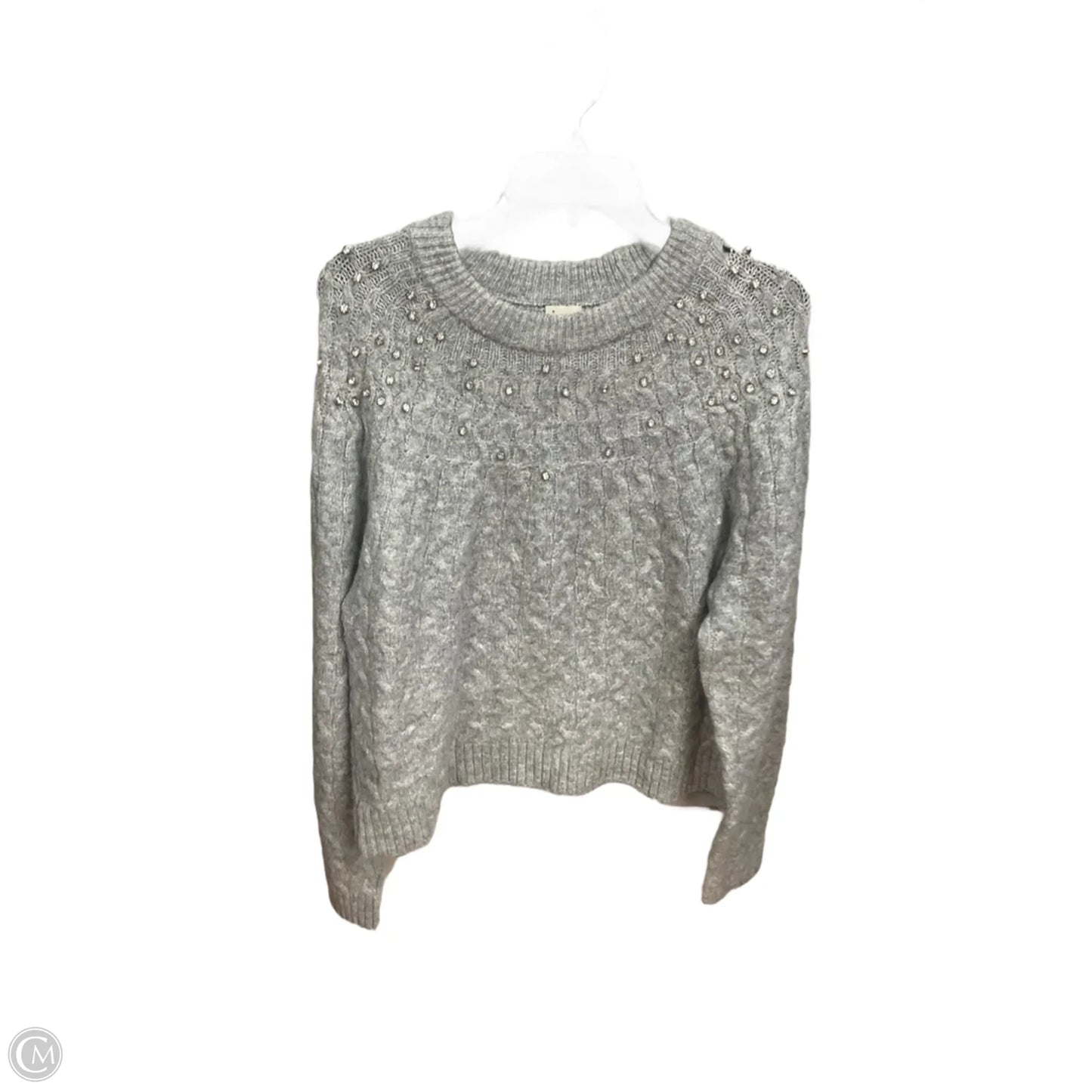 Sweater By A New Day In Grey & Silver, Size: L