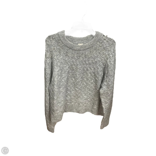 Sweater By A New Day In Grey & Silver, Size: L
