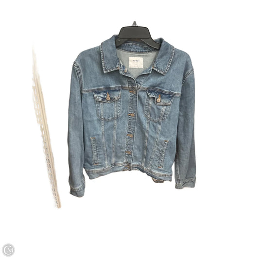 Jacket Denim By Old Navy In Blue Denim, Size: Xl