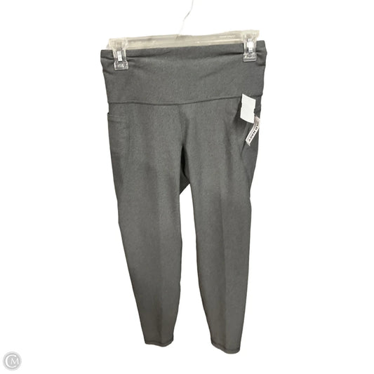 Athletic Leggings By Old Navy In Grey, Size: M