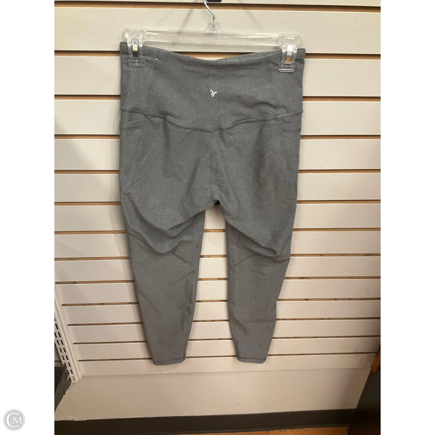 Athletic Leggings By Old Navy In Grey, Size: M