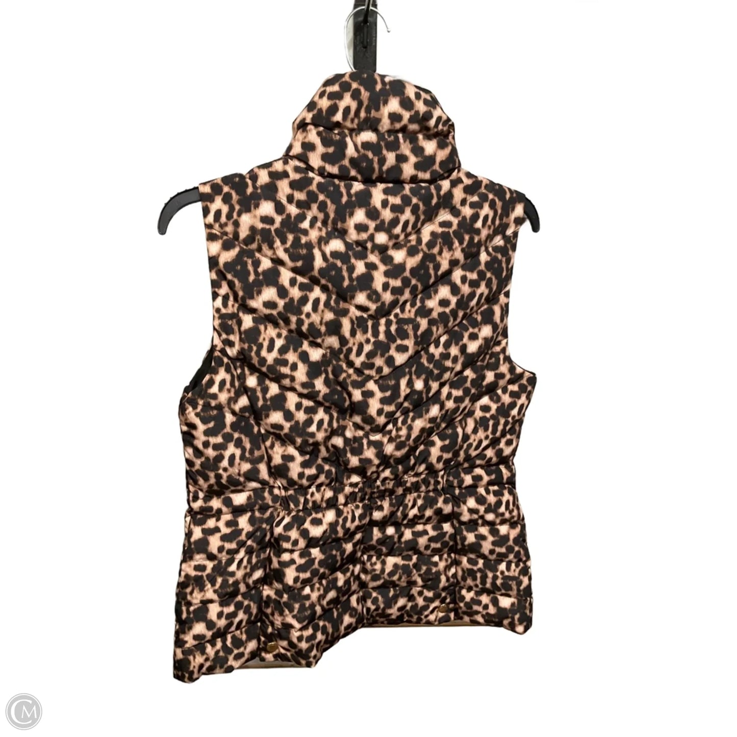 Vest Puffer & Quilted By Talbots In Animal Print, Size: S