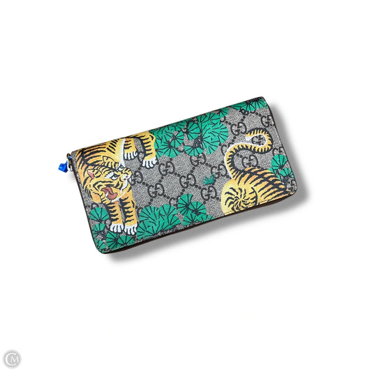 Wallet Luxury Designer By Gucci, Size: Large