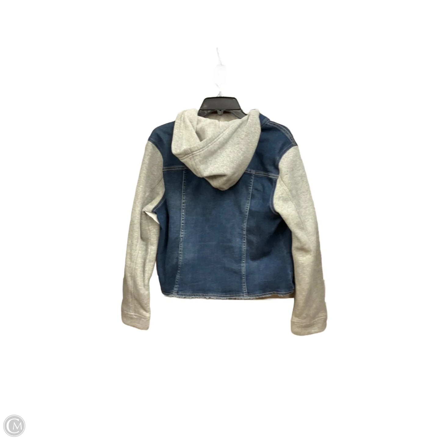 Jacket Denim By Susan Graver In Blue Denim, Size: M