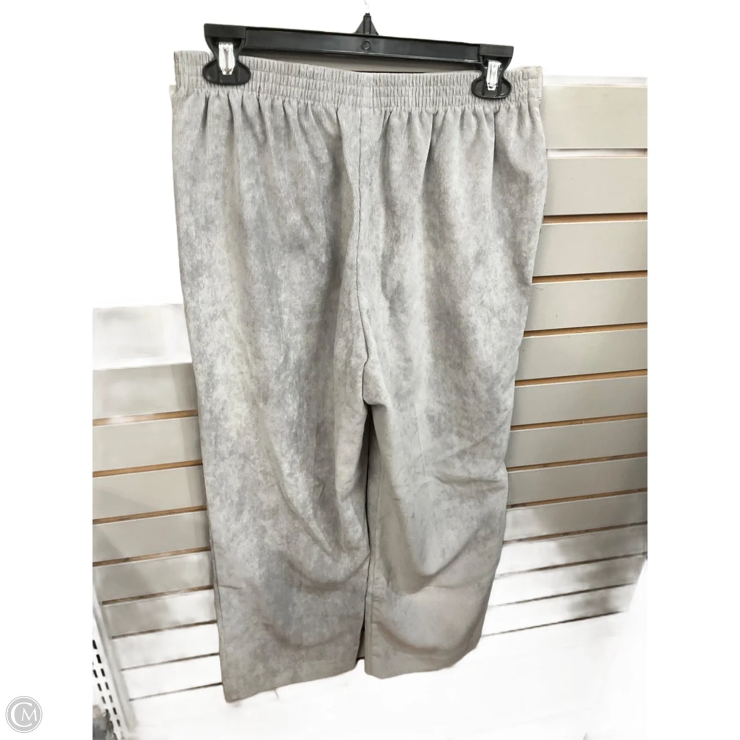 Pants Corduroy By Alfred Angelo In Grey, Size: 8p