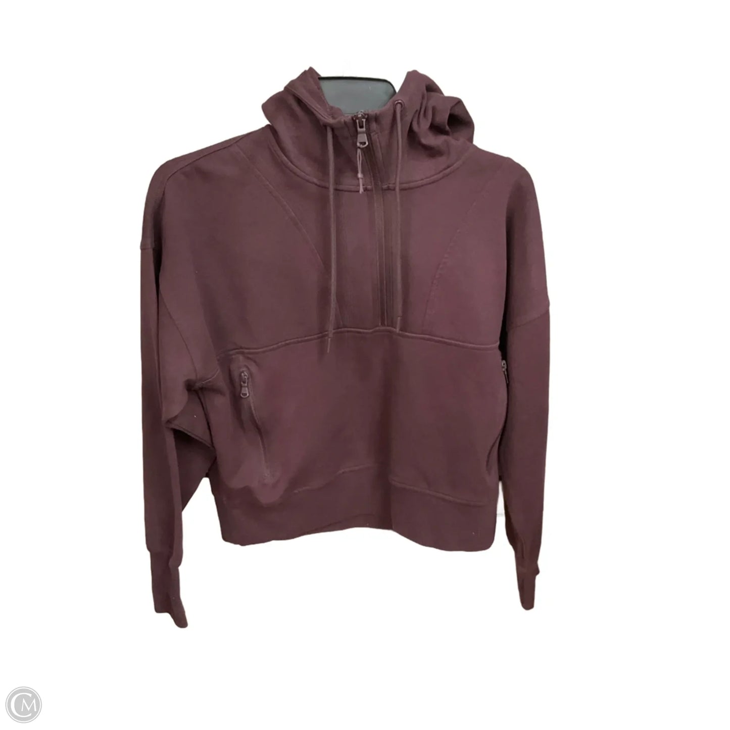 Sweatshirt Collar By Old Navy In Maroon, Size: L