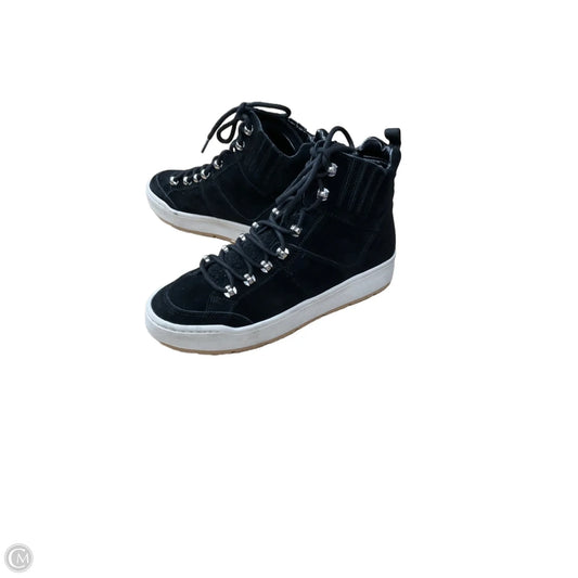 Boots Ankle Flats By Marc Fisher In Black, Size: 8