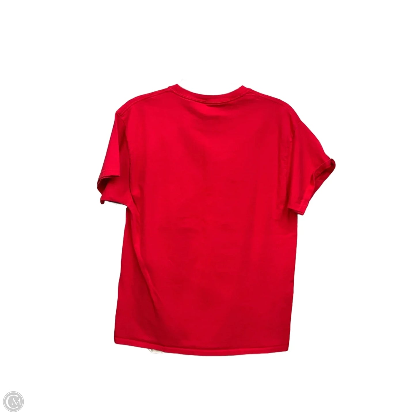 Top Short Sleeve Basic By Hanes In Red, Size: L