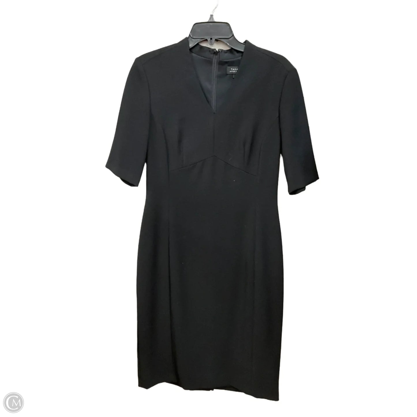 Dress Work By Tahari In Black, Size: M