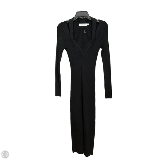 Dress Sweater By Astr In Black, Size: M