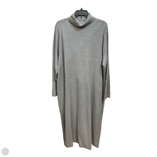 Dress Sweater By J. Jill In Grey, Size: 2x