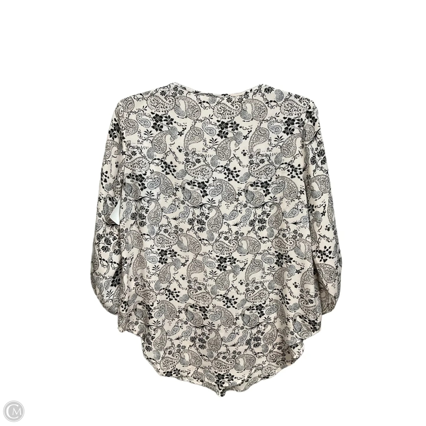 Blouse 3/4 Sleeve By Lush In Floral Print, Size: M