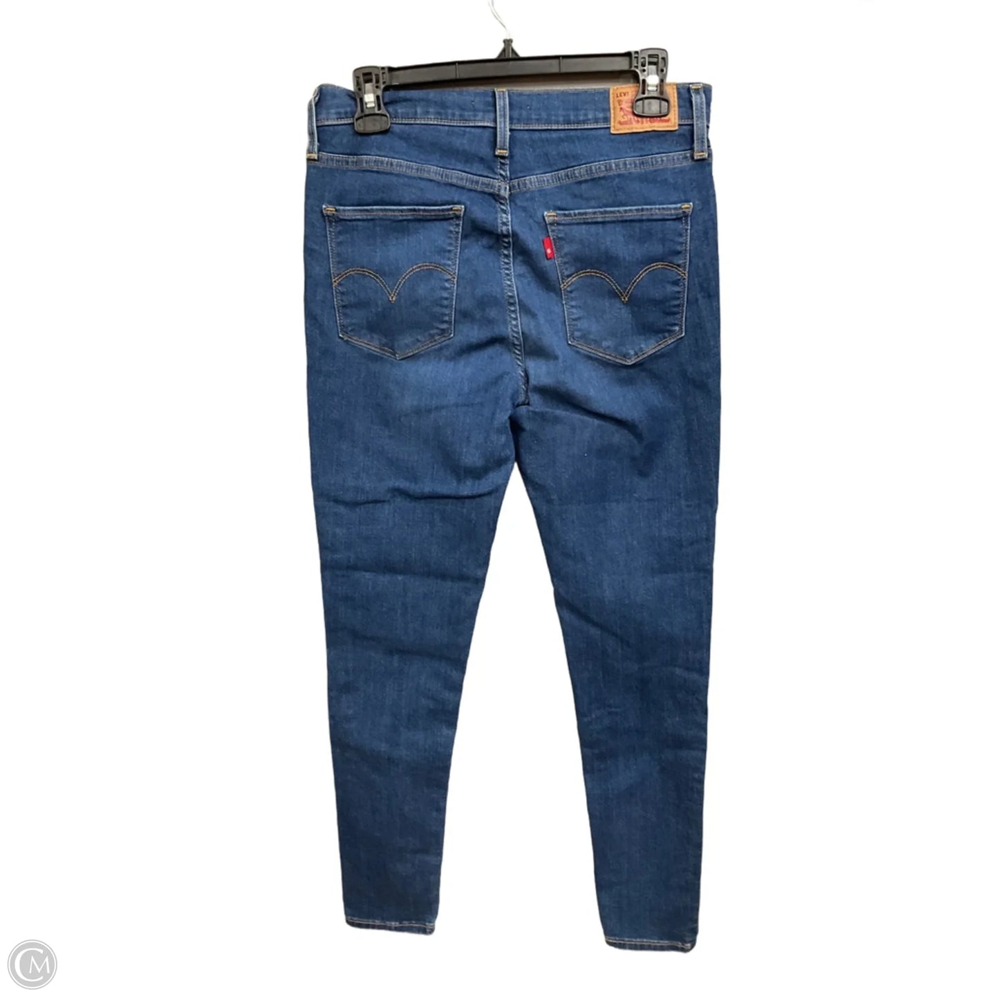 Jeans Skinny By Levis In Blue Denim, Size: 6