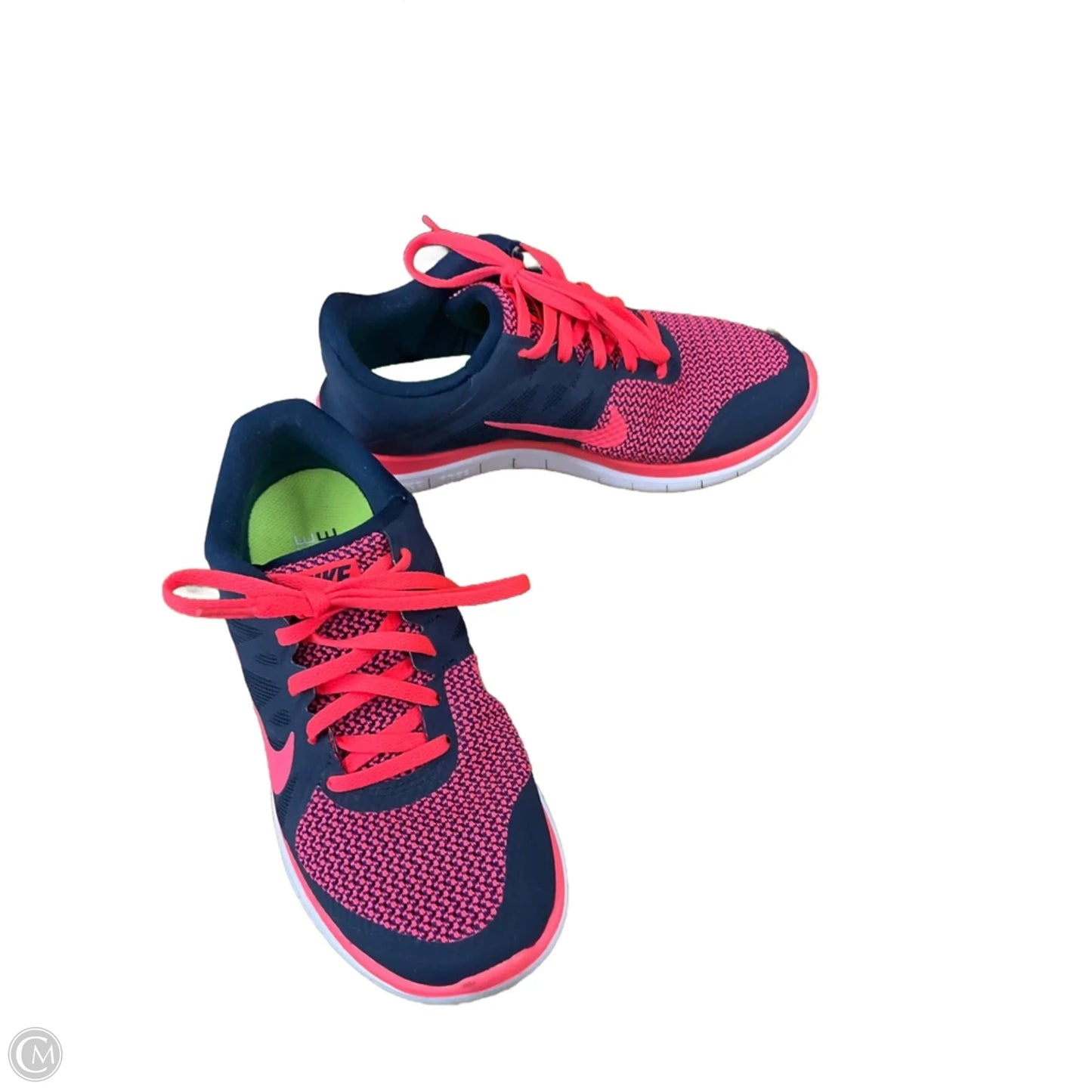 Shoes Athletic By Nike In Blue & Pink, Size: 7.5