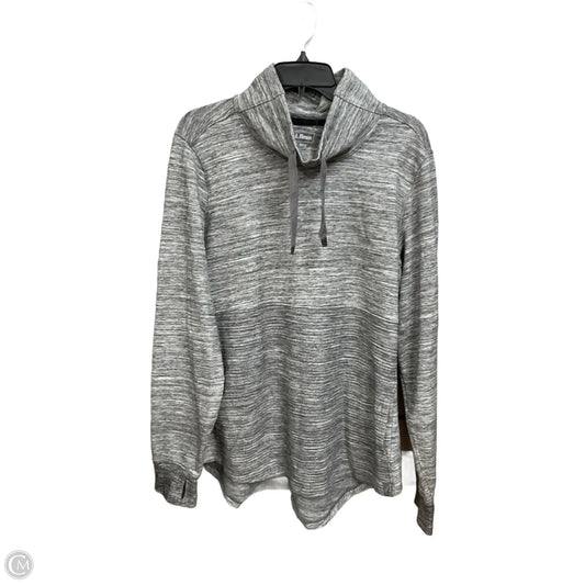 Athletic Sweatshirt Collar By L.l. Bean In Grey, Size: Xl
