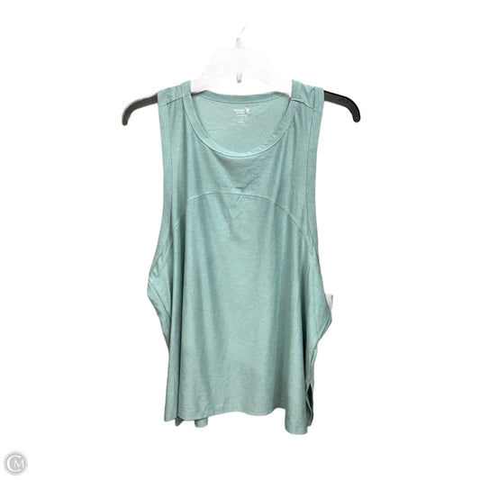 Athletic Tank Top By Old Navy In Green, Size: Xl